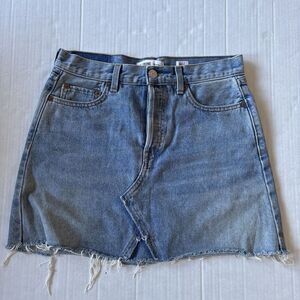 Levi's‎ Re/Done Shorts Women 26 Denim Jean High Waist Distressed Frayed Cut Off
